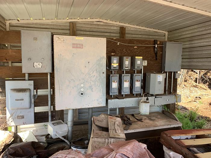 Used 2000 Jeffery  WD34 stationary Hammer mill System