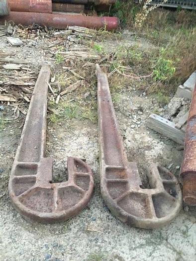 Used Set of J-Wrenches for Cable Tool Rig - 55 in Long