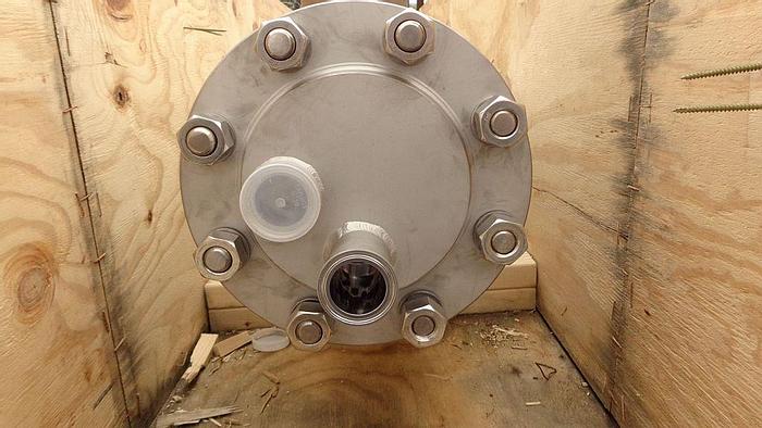 Used Heat Exchanger, Shell & Tube, 25 SF, 316 S/St, 150 PSI, FV #S742989