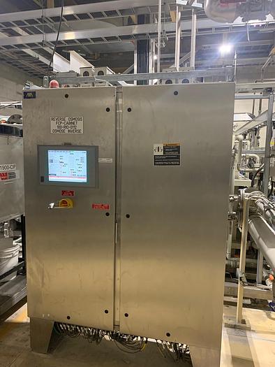 Used USED OSMO MEMBRANE SYSTEMS GMBH, COMPLETE REVERSE OSMOSIS SYSTEM