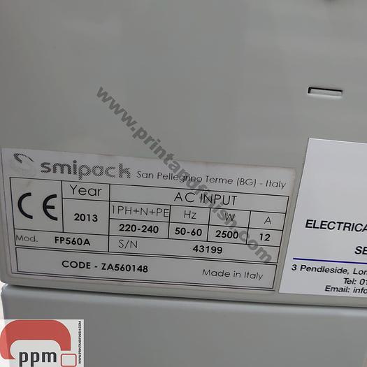 Used Adpak FO560A Automatic L Sealer & Heat Tunnel Shrink Wrapping Machine