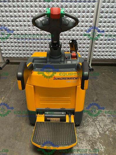 Used Jungheinrich ERE 225 Stand-On Pallet Truck Jack 5500 LBS w/ Charger