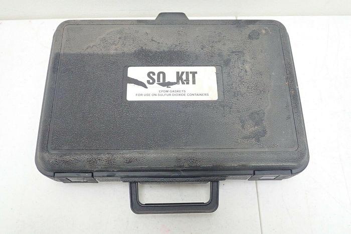 Used Indian Springs SB Sulfur Dioxide Ton Container Gasket Set ~ SO2 Kit EPDM Gasket