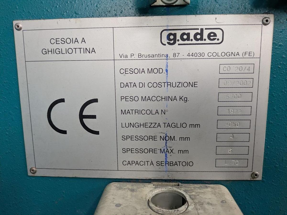 Used 2002 GADE  CO 20/4