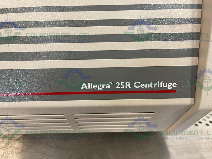Used Beckman Coulter Allegra 25R Refrigerated Benchtop Centrifuge w/ Rotor 5100 RPM