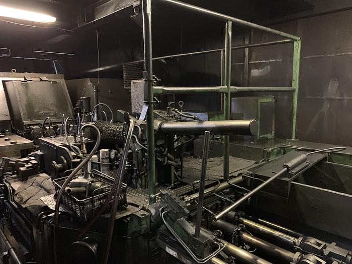 Used NATIONAL MODEL 204XL LONG STROKE 4 DIE PROGRESSIVE HEADER LINE