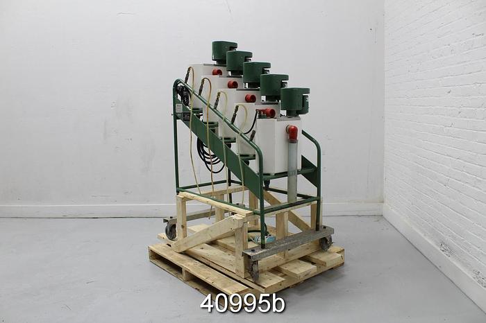 Used CE Bauer 203-C 5-Tank Pulp Tester #40995