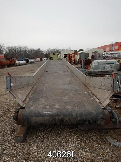 Used Kvaerner Hymac 45' Long 57" Wide Belt Conveyor for Pulper #40626