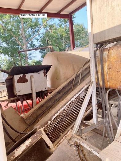 Used Voeller Cyclo Pan Mixer Portable Concrete Batch Plant