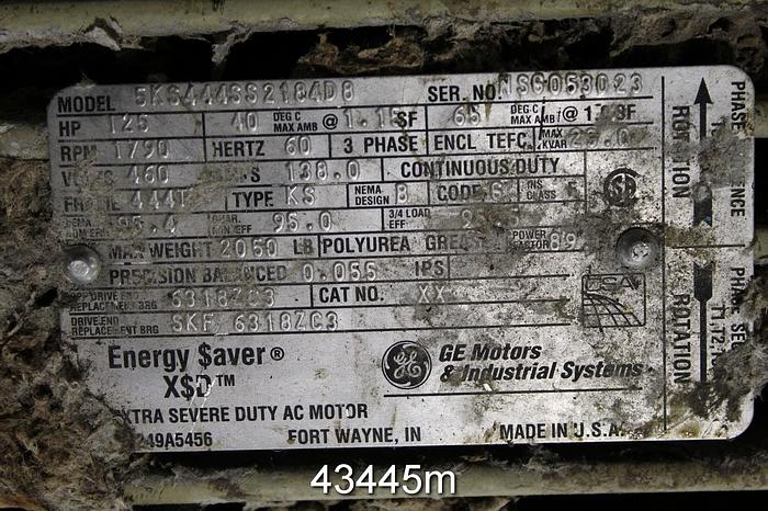 Used Kvaerner SP45SLX Screw Press #43445