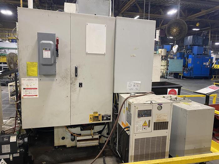 Used FADAL MAG 4020 VMC WITH FANUC Oi CNC CONTROLS & 4TH AXIS INDEXER