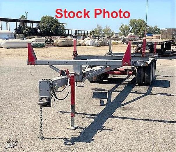 Used 2007 Brindle PT30T T/A Galvanized Extendable Pole Trailer