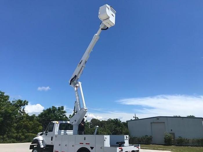 Used 2013 International 7300 4x4 Altec TA41-MH 46ft Bucket Truck
