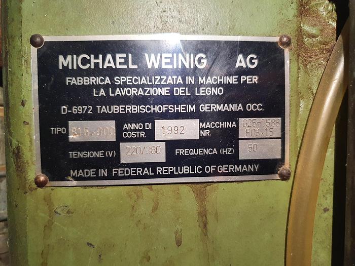 Used Weinig T&G production Linea produzione perline  Hydromat Super 30 B