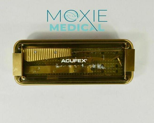 Used ACUFEX Various Spiked Washer, Washer Stabilizer, Anchor Drill Guide and Tibial Drill