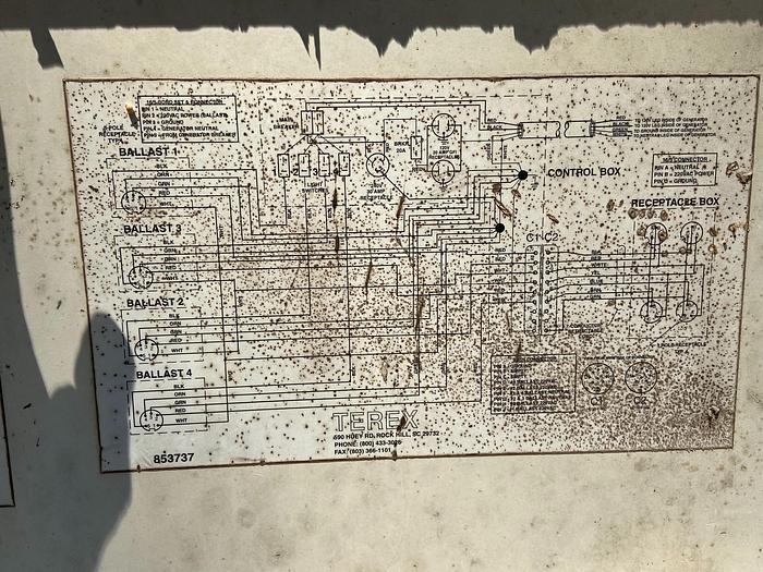 Used TEREX Light Tower