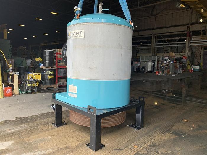 Used BLACK CLAWSON UV-600 PRESSURE SCREEN STAINLESS STEEL, SLOTTED BASKET PENDING JA