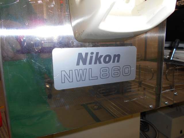 Used Nikon NWL860 Wafer Loader With ISS200 Microscope