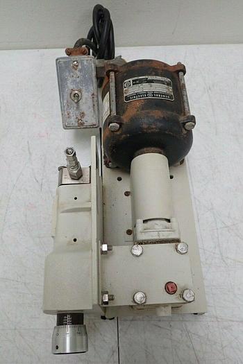 Used General Electric GE 5KH25MG102BX 1/20 HP Motor with LDC Milton Roy Mini Pump