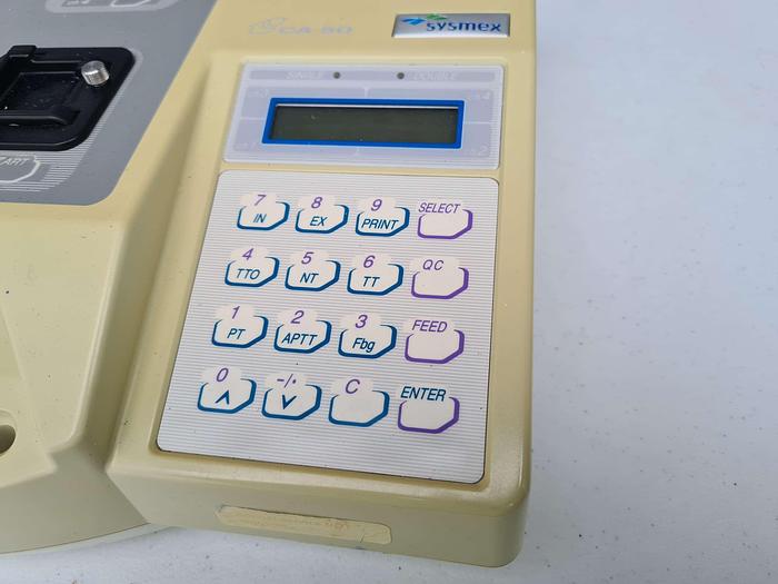 Used Sysmex CA-50 Automated blood coagulation analyzer