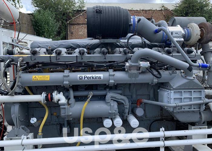 Used 1 MW 2010 Used Perkins 4016-61TRS2 Natural Gas Generator Sets