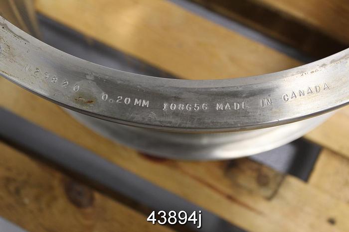 Used Voith VS O5 Pressure Screen, Stainless Steel Housing, Stainless Steel Basket With .20mm Slots #43894