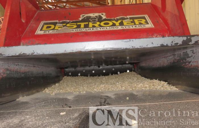 Used Cresswood EF24 Horizontal Wood Grinder