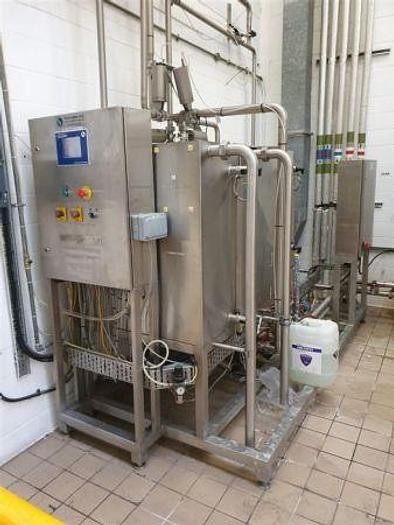 Used 2003 Suncombe Twin Tank Skid Mounted CIP Set