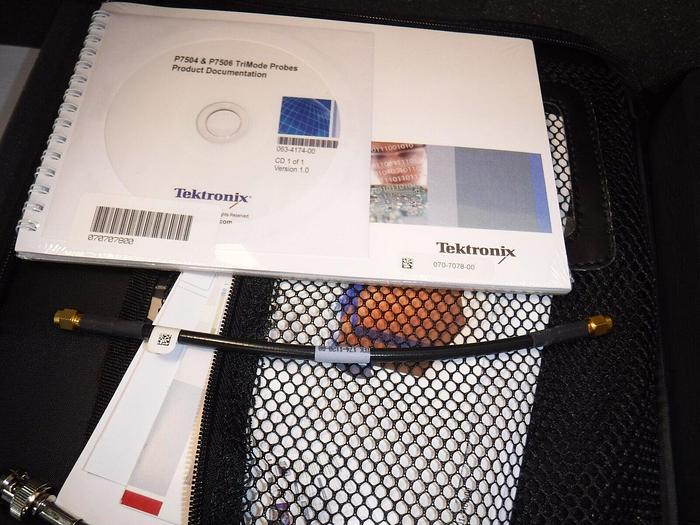 Used Tek P7504 4 GHz Trimode Probe, factory boxed with accessories Serial:B011260