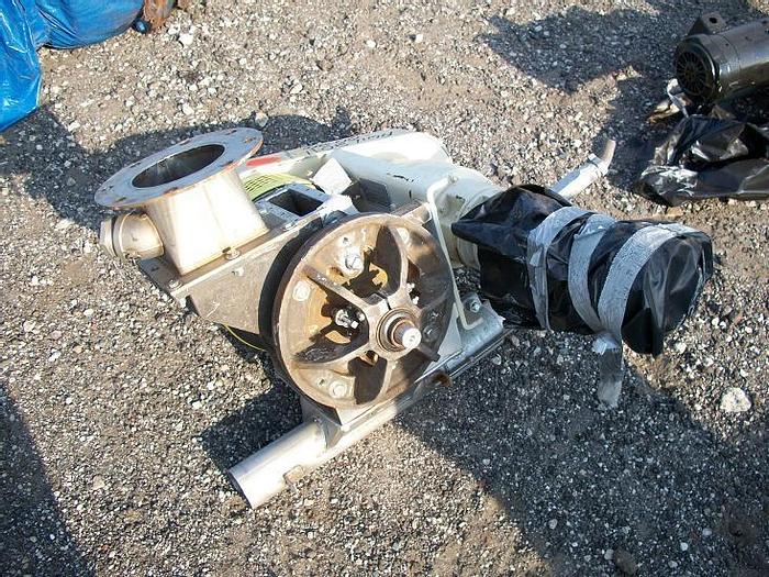 Used Used Sprout Waldron 304 stainless steel rotary airlock