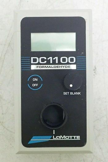 Used LaMotte Model DC1100 Formaldehyde Kit with Case, SKC Passive Bubbles & Extras