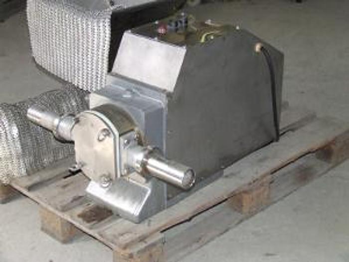 Used Lobe pump for thick and semi-liquid masses