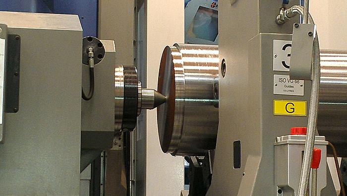 Used 2016 Bost Horizontal CNC TurnMill Center, Model T4F, 79.5" Swing, 354" Center Distance, 95 HP, 300 RPM, Mill and Drill Spindle with "B" and "C" axis, HSK 125 Tooling, Seimens 840D CNC.