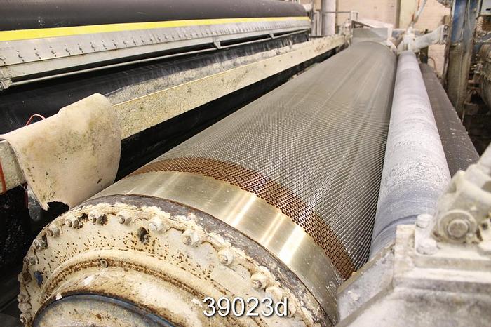 Used Valmet Couch Roll, 213.5" length, 35" Diameter #39023