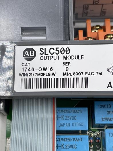 Used Allen-Bradley 1746-OW16 Ser D