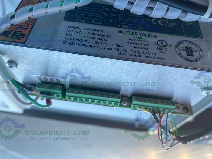 Used Wiegmann N4363008 Enclosure w/ Fuji Electric PHL11B12-E1, Mettler Toledo Panther