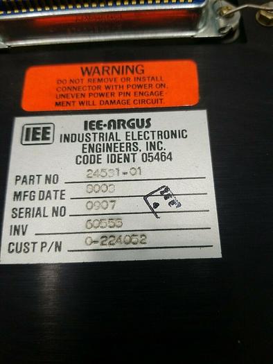 Used IEE - ARGUS 24531-01