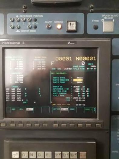 Used 2000 Makino A55e Horizontal Machining Centre