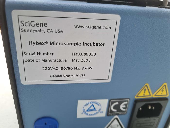 Used SciGene Hybex Microsample Incubator