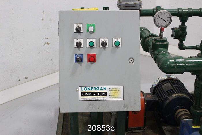 Used Lonergan P-1500 Fuel Transfer Pump System #30853