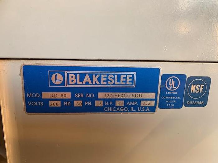Used Blakeslee 80 qtPlanetary Mixer DD-80