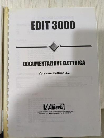 Used 1999 CNC Alberti Edit 3000