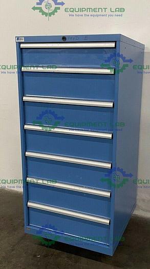 Used Lista 1 Row 7 Drawer Storage Cabinet Various Drawer Sizes
