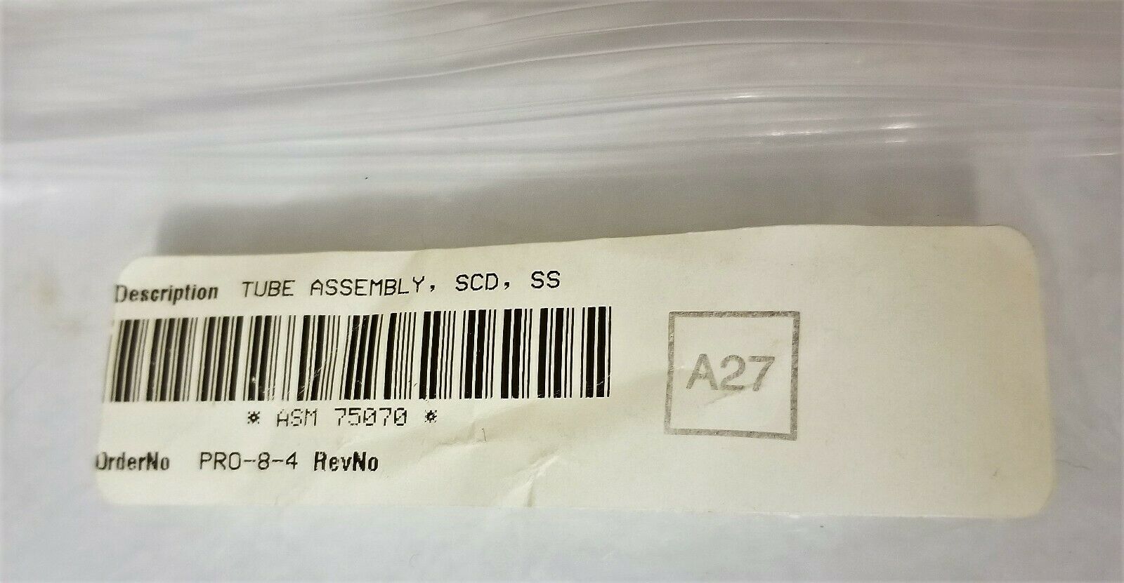 New open box Agilent PRO-8-4 and 35117 SCD Tube Assembly and Parts