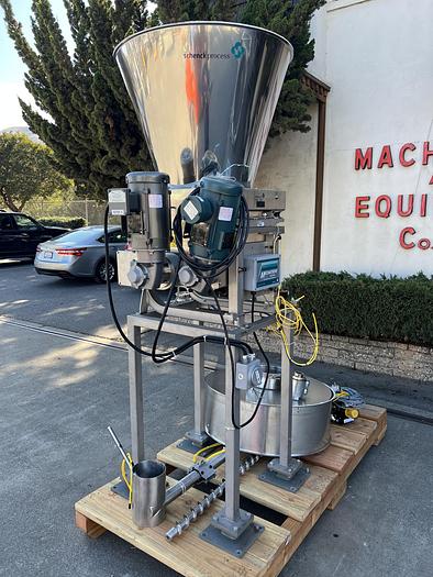 Used Feeder, Screw, 2" x 60", S/St, Schenk, Loss-in-Weight #S744835