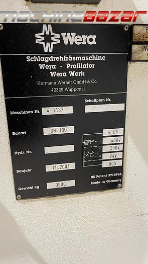 Used 2001 Wera RM 130