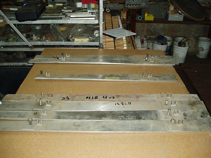 Used Pulper, Finisher, Brown, 202, Blades, Various Sizes (9) #S743114