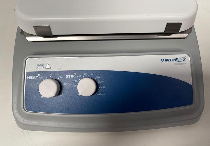 Used VWR 97042-674 10x10 Hot Plate Stirrer 1550W, 120V