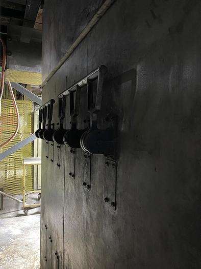 Used 1998 INDUCTOTHERM 7000 KW MEDIUM FREQUENCY FURNACE SYSTEM