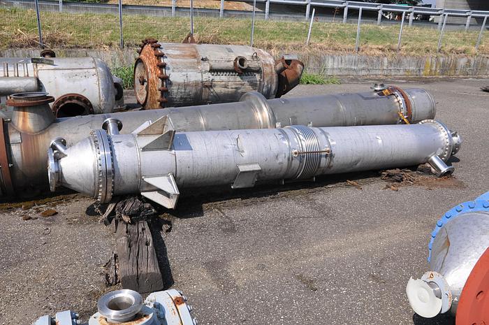 Used 74 square meter heat exchanger